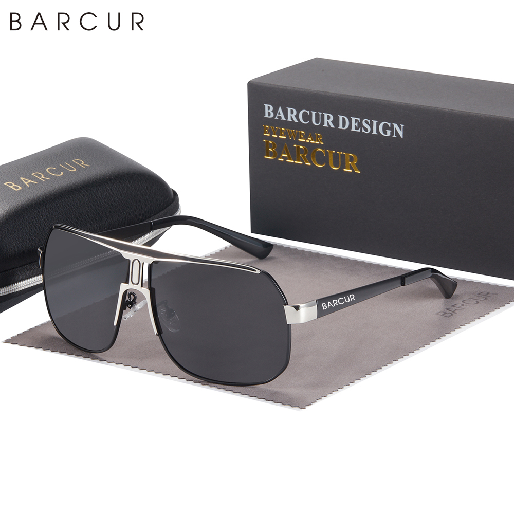 BARCUR Occhiali da sole da uomo Moda Pesca Guida Escursionismo Sport Occhiali da sole polarizzati Accessori di abbigliamento fantastici