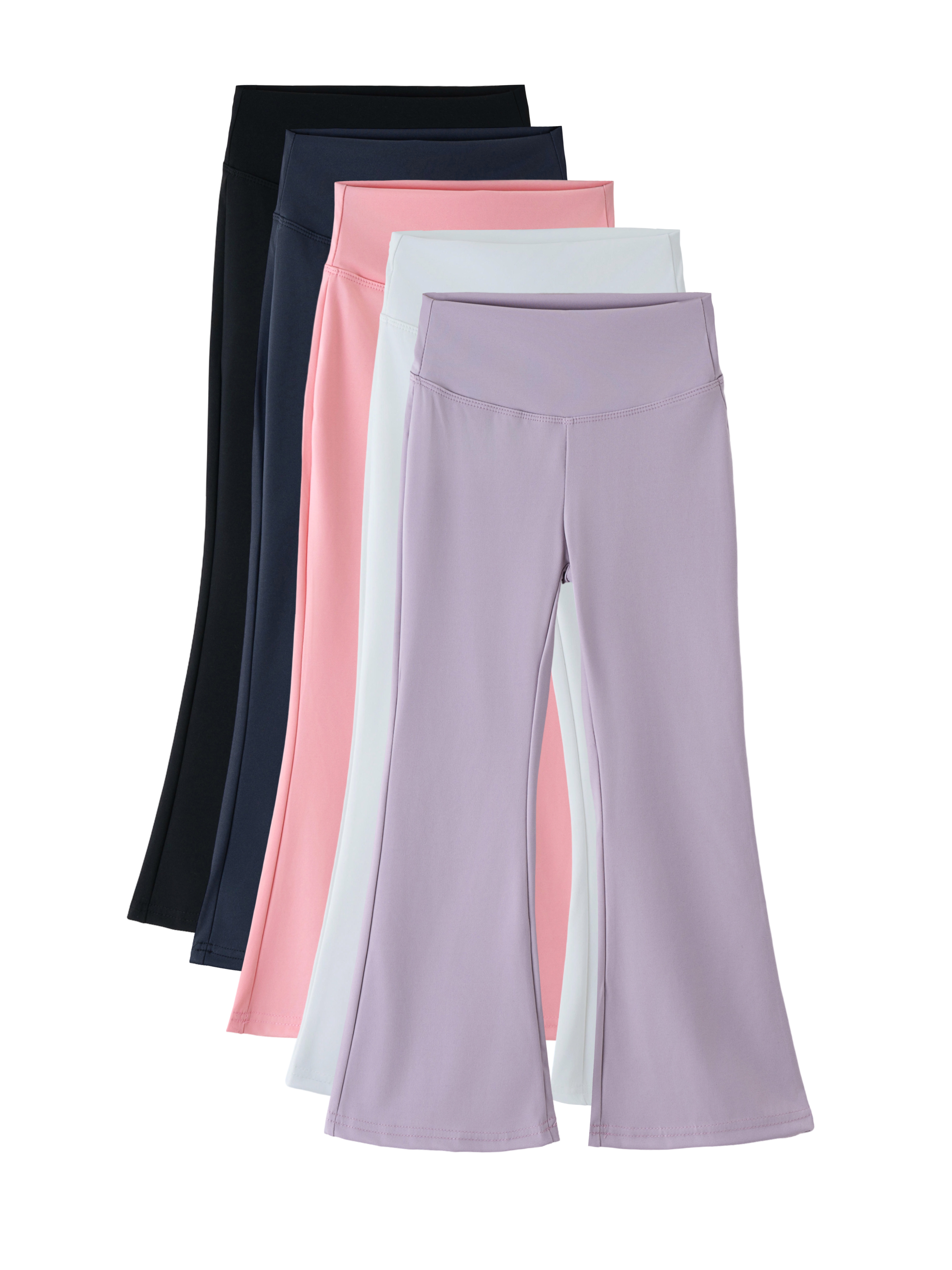 Meninas queimado calças de cintura alta yoga leggings adolescentes estiramento cintura elástica crianças calças esportivas outono primavera