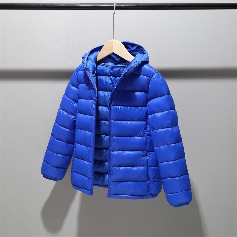 Chaquetas de plumón para niños de 3 a 14 años, ropa para niñas, abrigos cálidos para niños, prendas de vestir exteriores para niñas pequeñas