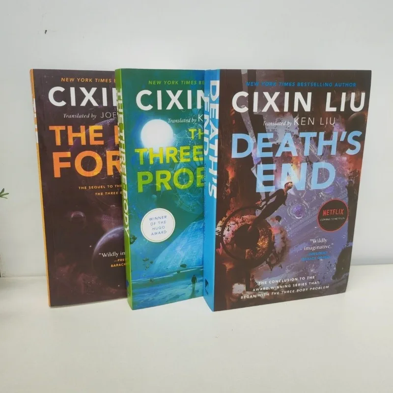 A versão inglesa da trilogia de Xiao Cixin, Three Body, é um romance de ficção científica