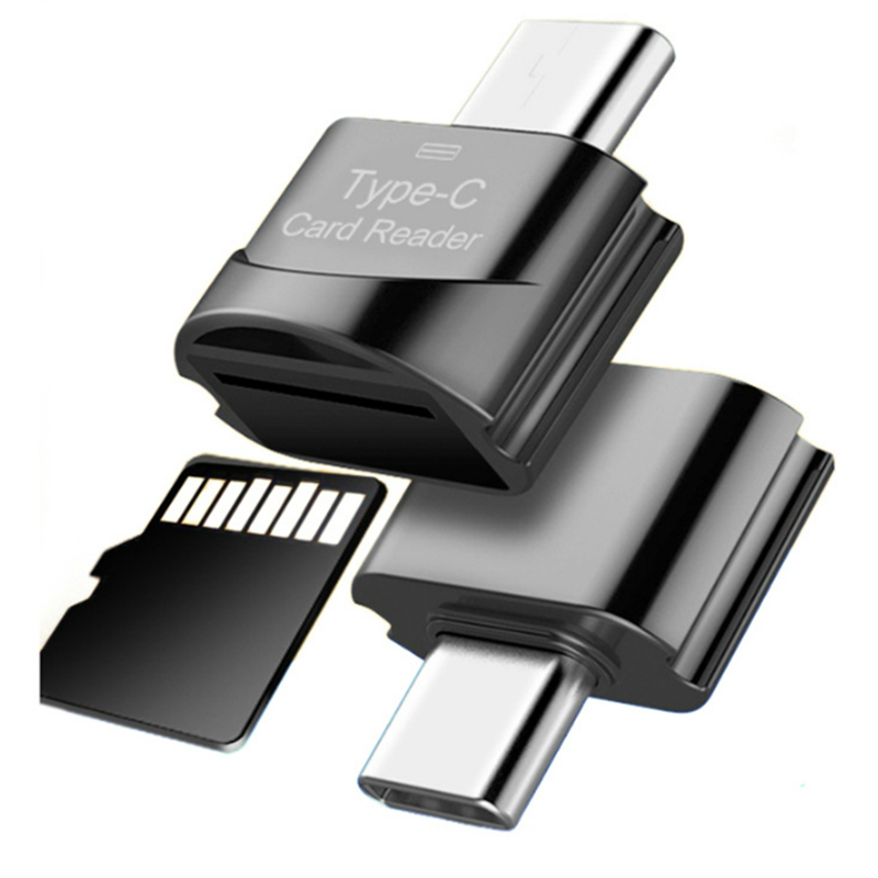Portable USB 3.0 Type C Card Reader USB-C TF Micro SD OTG Adapter Type-C Memory Card Reader For Samsung Macbook Huawei LeTV