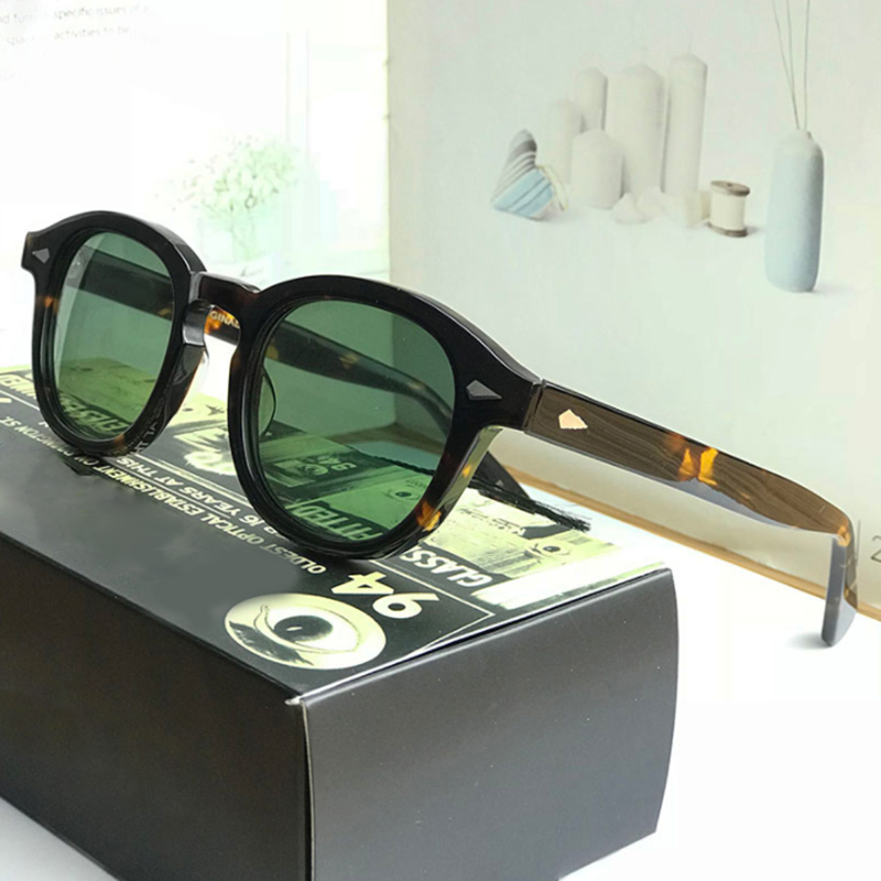Johnny Depp Gepolariseerde Zonnebril Mannen Vrouwen Luxe Merk Designer Stijl Zonnebril Voor Mannelijke Vrouwelijke Oculos