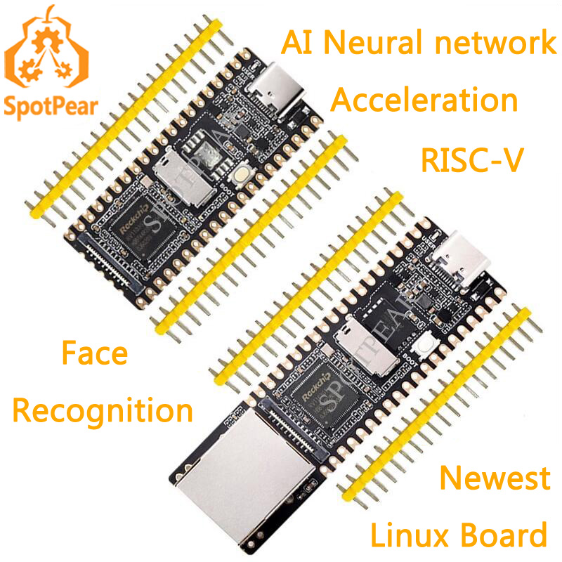 【初段認定代理店】LuckFox Pico Linuxボード RV1103 Rockchip AIボード ARM Cortex-A7はRaspberry Pi Picoより優れています
