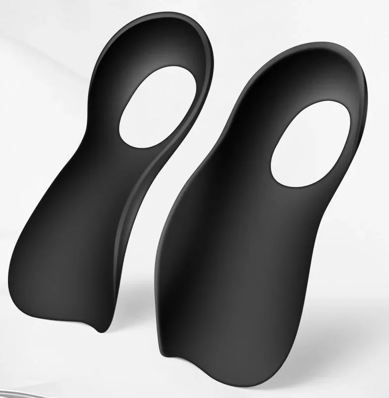 Plantari Flatfoot plantari plantari Cubitus Varus cuscino per piedi ortopedici cuscinetti per gambe a forma di O solette per la cura dei piedi Unisex 1 paio