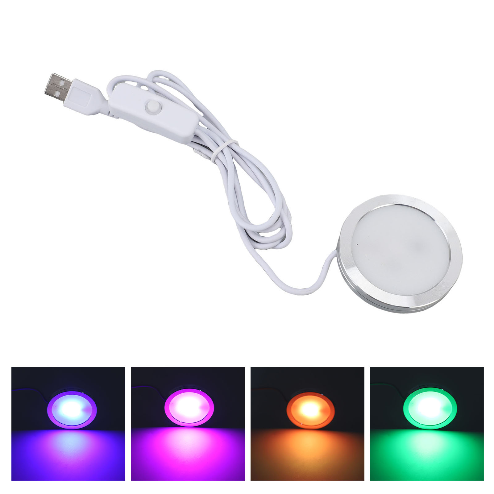 LED-Lampen-Set Mehrfarbig RGB Nachtlicht MH001 für 3D-Drucker Ersatzteile Zubehör Mehrfarbiges RGB LED-Lampen-Set