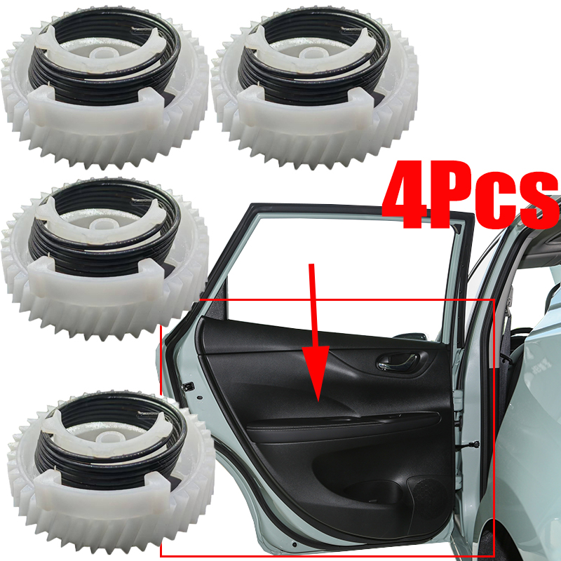 4X รถประตูล็อค Actuator เกียร์สําหรับ NISSAN SENTRA 2007 2008 2009 2010 2011 2012 Versa 2012 2013 2014 2015 2016 2017 2018