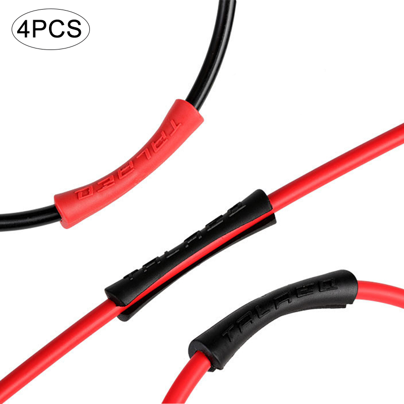Toopre 4 pièces vélo frein extérieur engrenage câble enveloppe protecteur couverture vélo frein changement ligne manchon cyclisme cadre manchon de protection