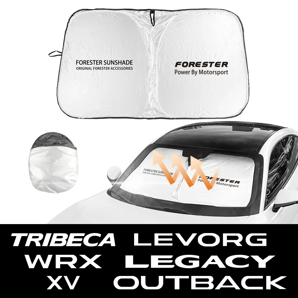 Przednia szyba samochodu akcesoria do osłony przeciwsłonecznej dla Subaru Forester XV loodback Legacy WRX Tribeca Levorg BRZ Crosstrek