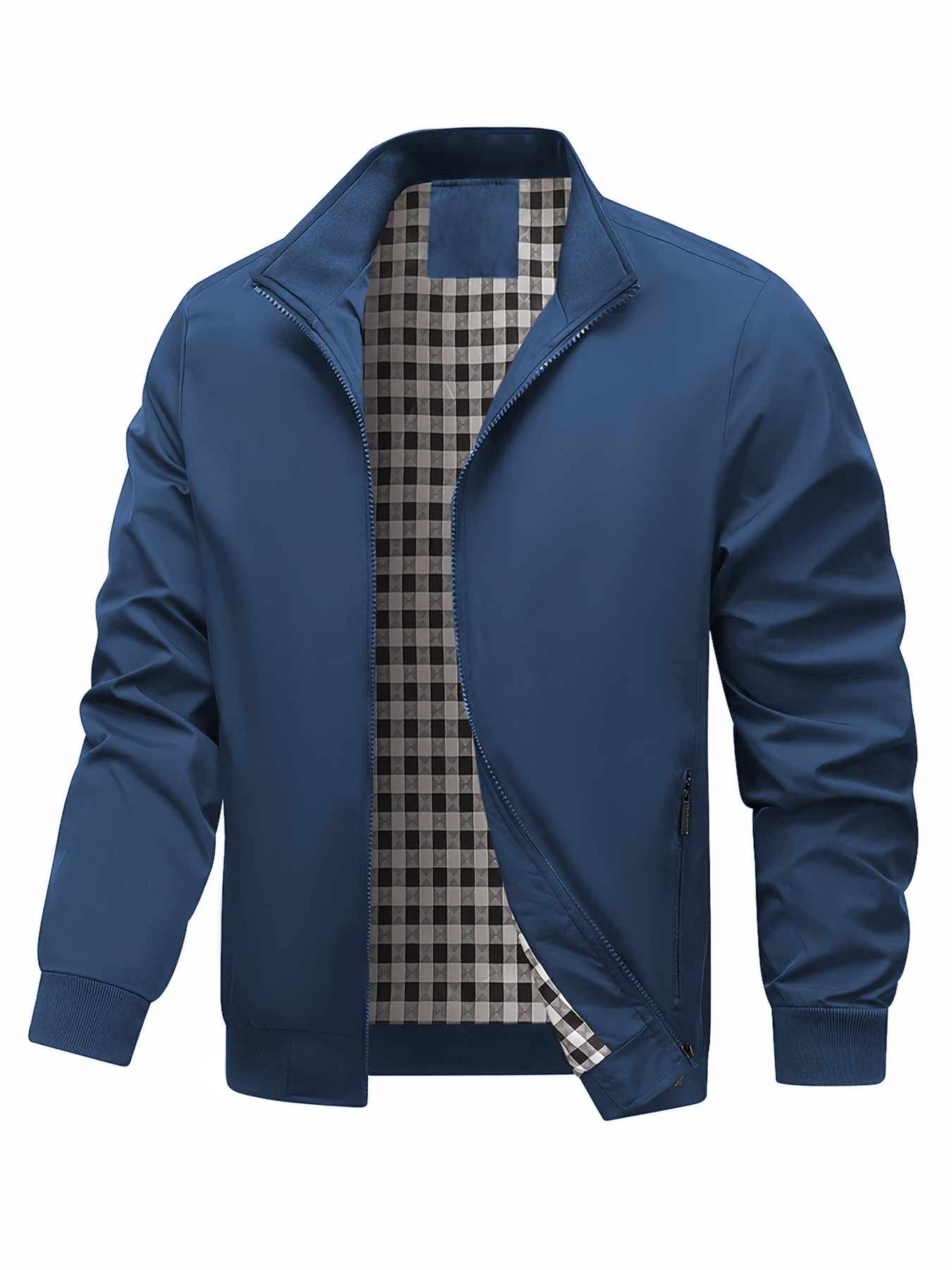 Jaket Pria, Pakaian Luar Kasual, Jaket Trendi Baru untuk Musim Semi dan Musim Gugur, Cocok untuk Perubahan Musim, Olahraga, Lari, Jalan Kaki, Belanja, dan Pakaian Santai
