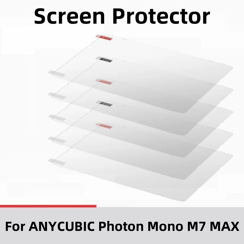 5 Szt. Folia Ochronna Antyzarysowaniowa do Drukarek 3D ANYCUBIC Photon Mono M7 Max 13,6 Cala LCD - Akcesoria