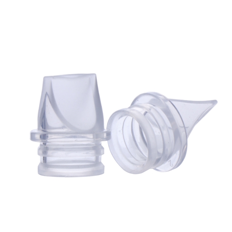Extractor de leche con válvula de pico de pato, protección de reflujo, pezón de alimentación de bebé de silicona, accesorios de bomba de leche Manual/eléctrica, nuevo