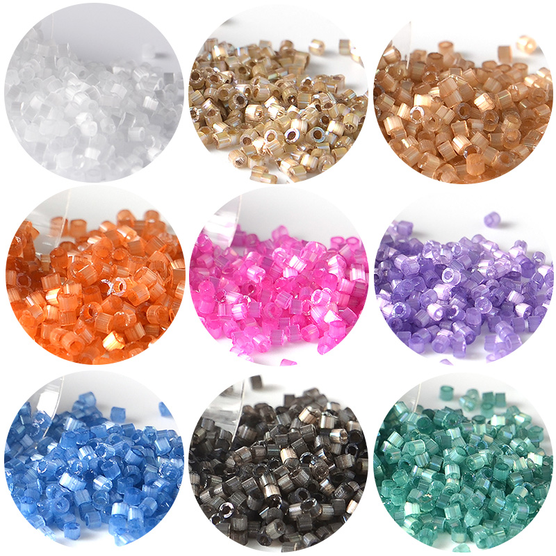2000 stks/partij 10g 1.6mm Japan Miyuki Delica Kralen Zijde Kleur Glas Rocaille Voor Needlewor Borduren DIY Sieraden maken