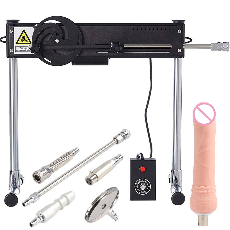 FREDORCH 2026 Nowa Maszyna Seksualna 120W dla Dorosłych, Masturbator, Pistolet Pompujący z Regulacją Prędkości Vac-U-Lock, Maszyna Miłości z Dildami, Zabawki Seksualne