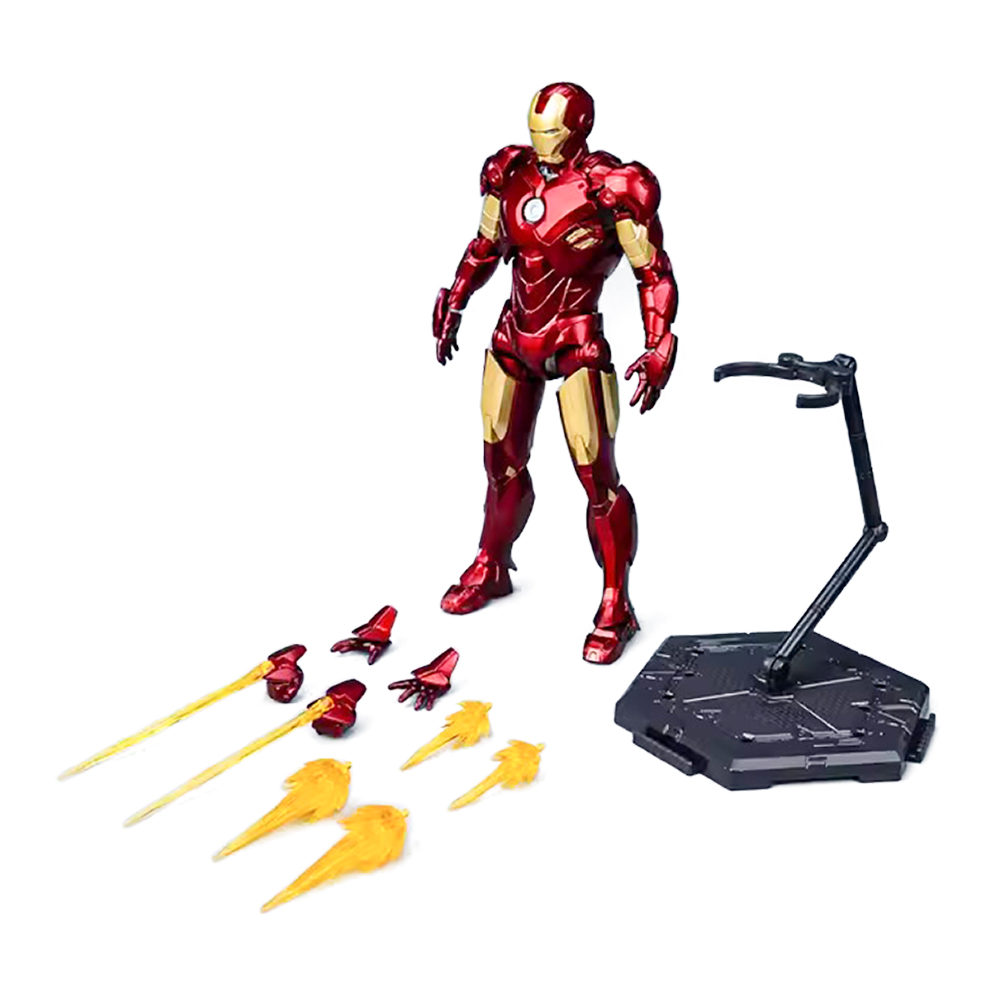Fondjoy – figurine originale de dessin animé Iron Man MK4, Kit de modèle 1/12 Infinity Saga Ironman Mark 4, assemblage ABS, jouets mobiles pour enfants