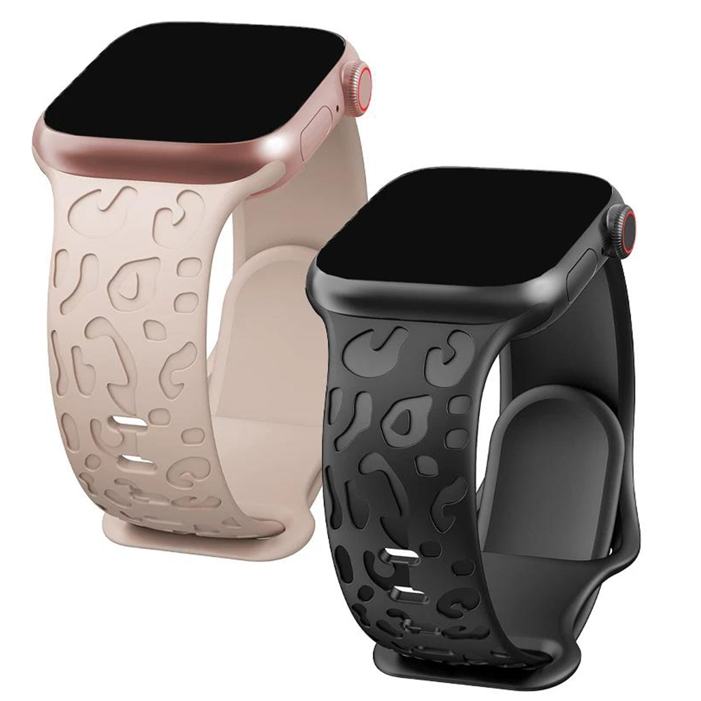Silicone Strap For Apple Watch Band 45mm 44mm 42mm 41mm 40mm 49mm 38mm Engraved Correa Bracelet Iwatch Series ultra 2 9 8 7 se 6