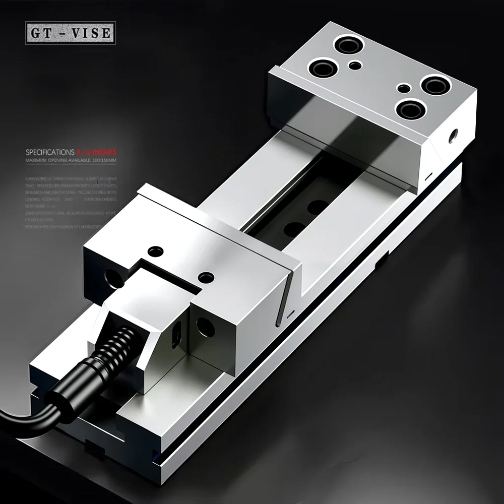 Torno de máquina gt100x100 e gt125x150, torno de mesa de precisão de 4/5 polegadas para centro de usinagem cnc, torno e fresadora