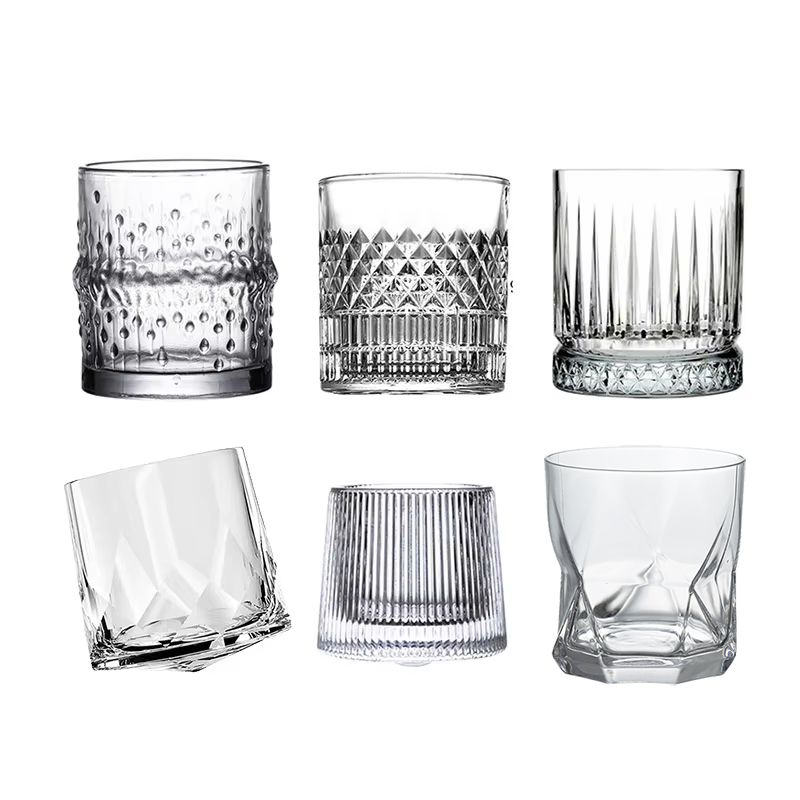 Vaso de whisky, vasos de rocas antiguas, cristalería para cóctel escocés, Bourbon, ginín, Voldka, Brandy