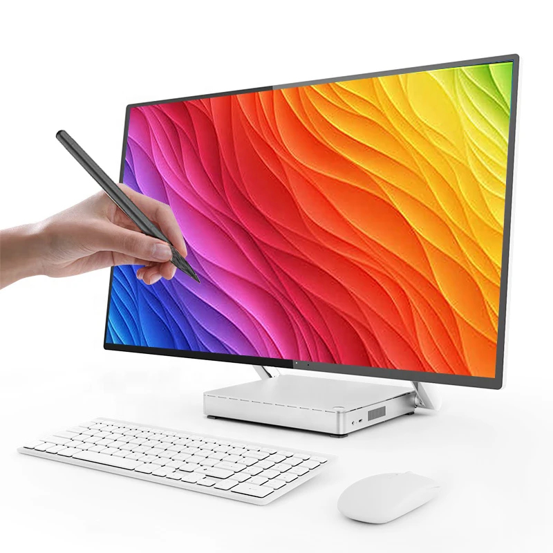 All In One  22\" 24\" LCD Display AIO Computer Core I5 I7 I9 Monoblock With 8GB 16GB  RAM And 256G SSD Computadora