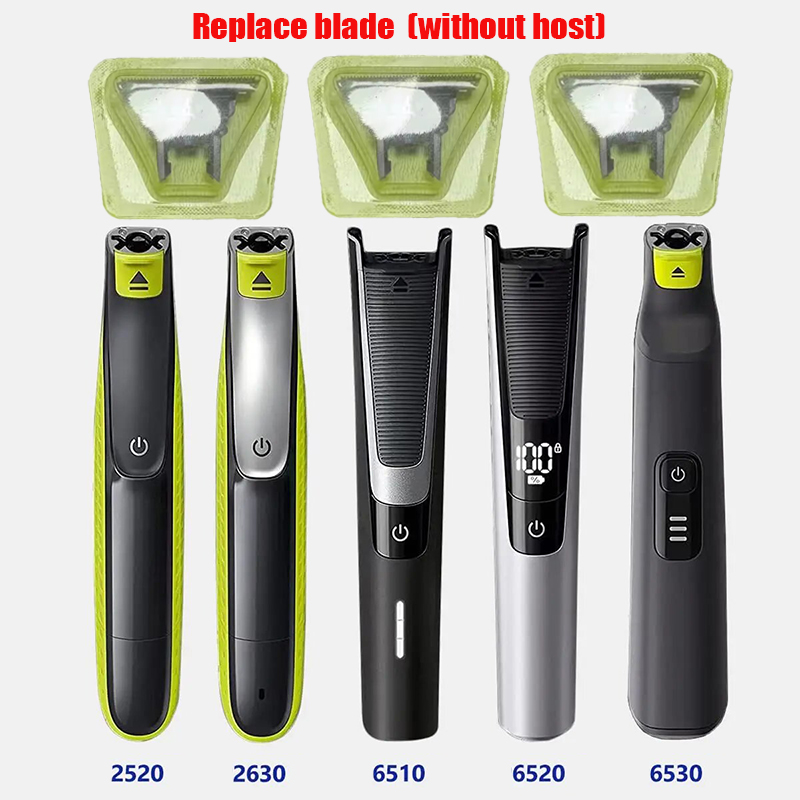 Novo 1-10 pçs lâmina de aparador de cabelo lâmina de substituição barbeador de barba cabeça aparador/aparador de pêlos do nariz 2520 2530 2630 6510 6520 2523 6531