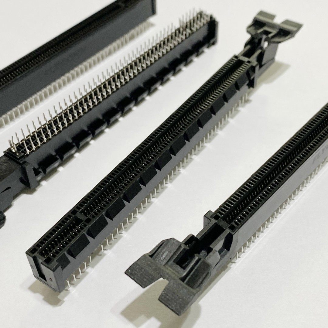 2-10PCS 164P 16x PCI-E グラフィックスカードスロット、デスクトップマザーボードソケット、フィッシュテールタイプ、デスクトップマザーボード