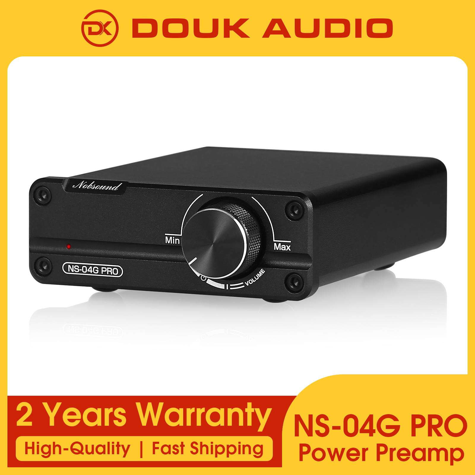 Douk Audio NS-04G PRO TPA3116 Classe D Amplificador Digital HiFi Estéreo 2.0 Canais Power Amp Home Audio Amp 100W + 100W