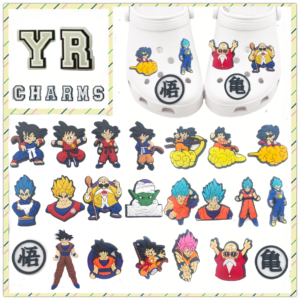 hot 1pcs Japanese anime series shoe Charms clogs Aceessories for Sandals pins Decorate girls kid Gifts