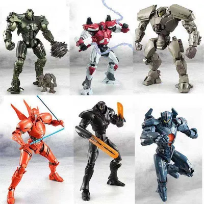 7 Arten von Neca-Figuren: Red Tramp, Mecha, Gipsy Danger, Obsidian Fury, The Eureka Raiders, Armour – Trendige Spielzeuggeschenke