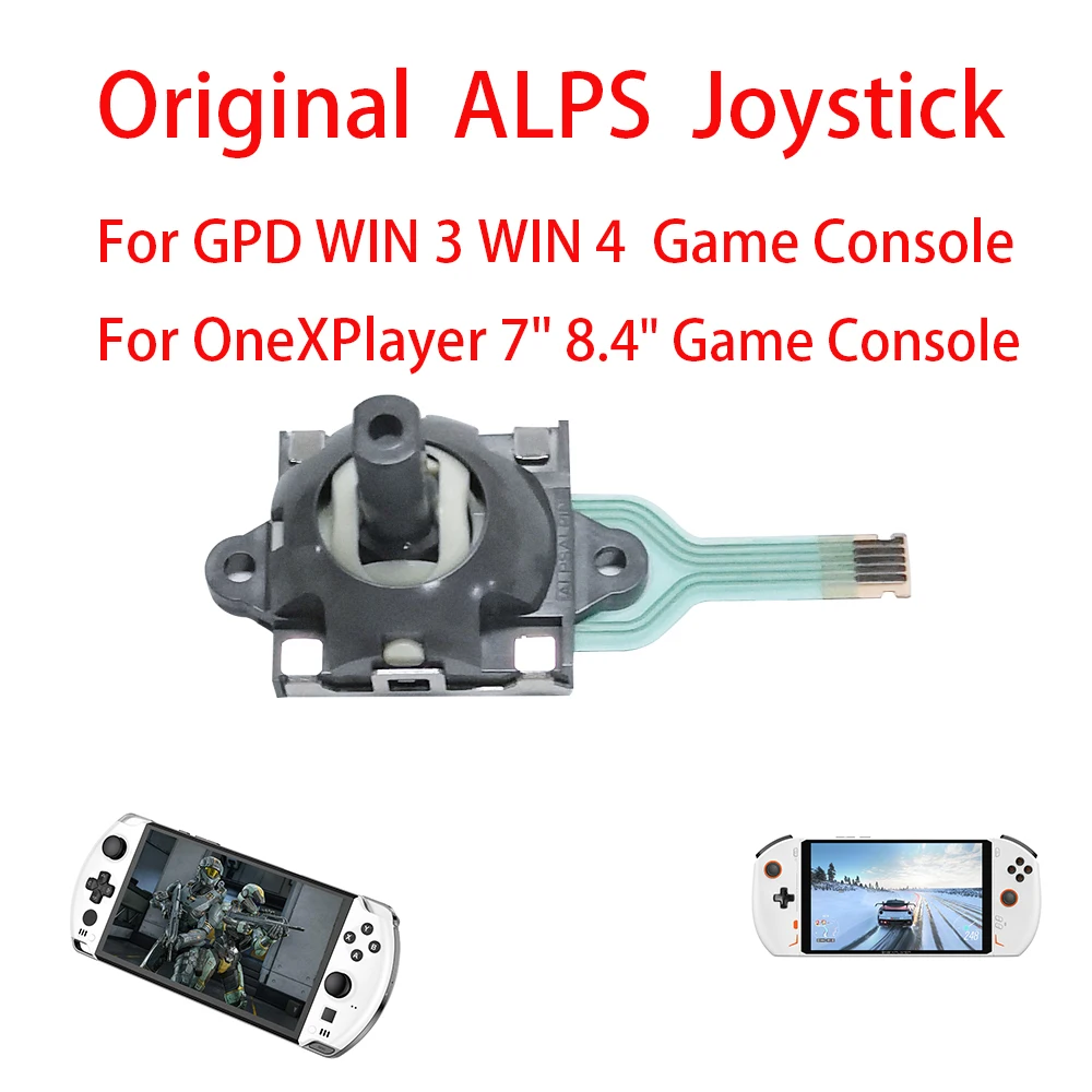 Nuevo Joystick Original ALPS para GPD WIN 3 WIN 4 OneXPlayer consola de juegos portátil Joystick de juego de ordenador portátil repuestos de repuesto