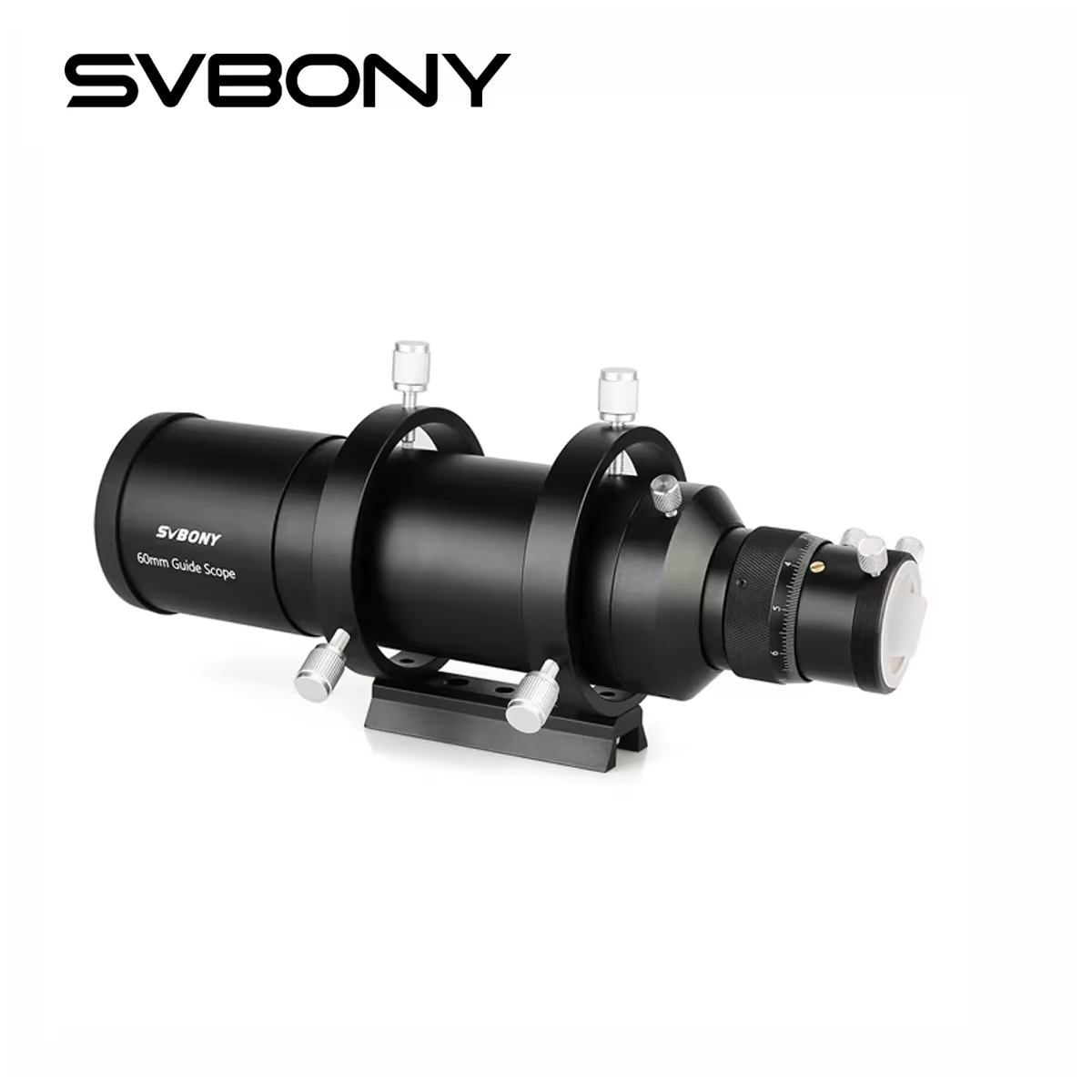 Telescopio guía Svbony SV106 de 50 mm/190, 60 mm/240 mm, telescopio buscador multiusos con foco helicoidal doble de 1,25" para uso astronómico