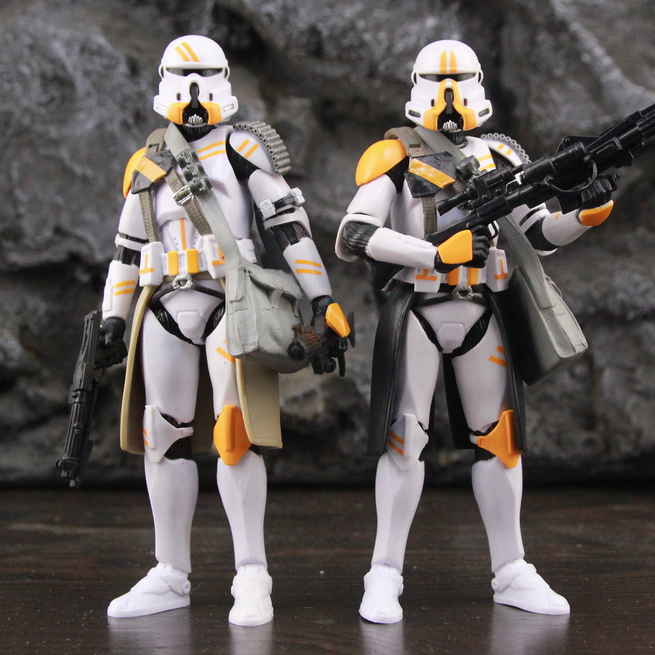 Star Wars 212th Attack Battalion 2nd Airborne บริษัท Sniper Trooper 6 "Action Figure ตุ๊กตาที่กําหนดเองรุ่น Clone ของเล่น
