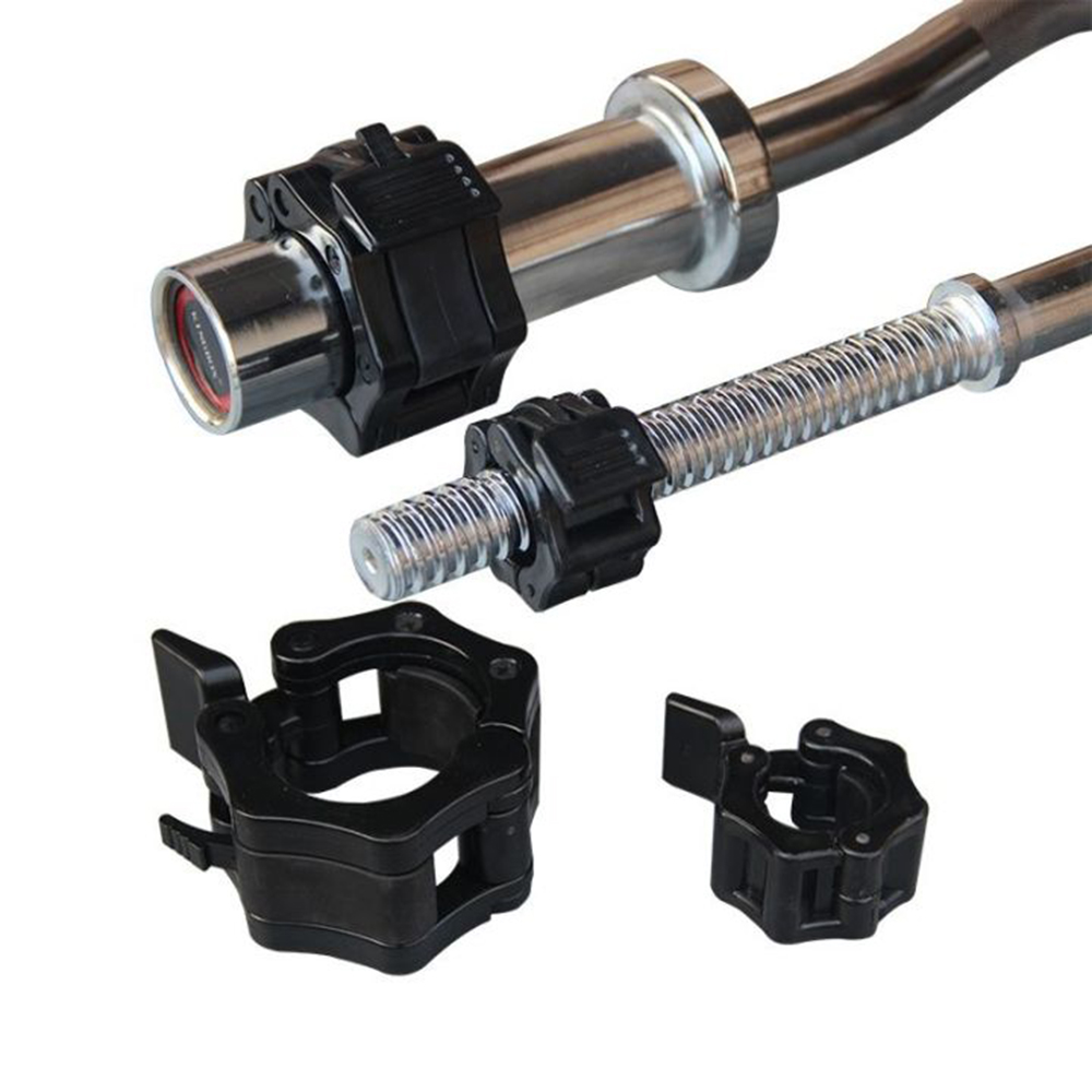 Clips d'haltères 1 "/2", colliers de serrage d'haltères à dégagement rapide, Clip d'haltères Standard, verrouillage antidérapant pour salle de sport, haltérophilie, Powerlifting