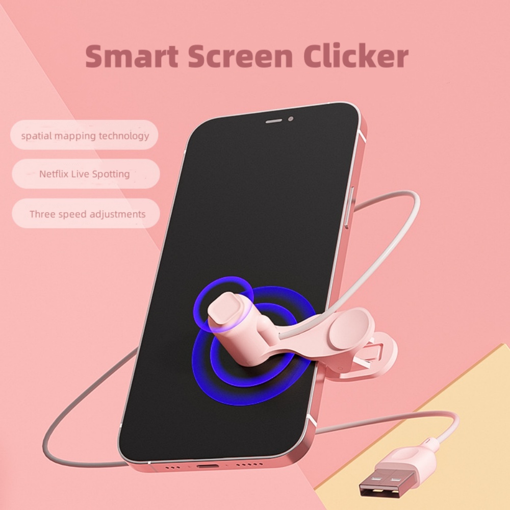 Tapper per schermo intelligente Clicker automatico utile per host di ricompensa sulla piattaforma di streaming vivente Clicker per schermo universale per telefoni