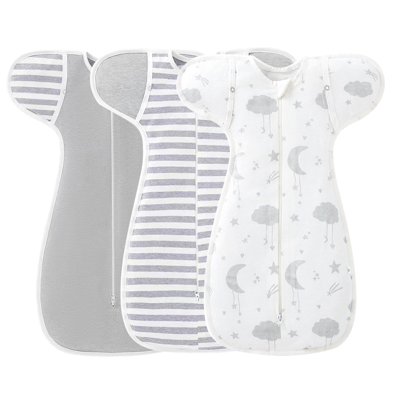 100% algodão 0-6 meses recém-nascido swaddle saco de dormir recém-nascido bebê swaddling cama ﻿