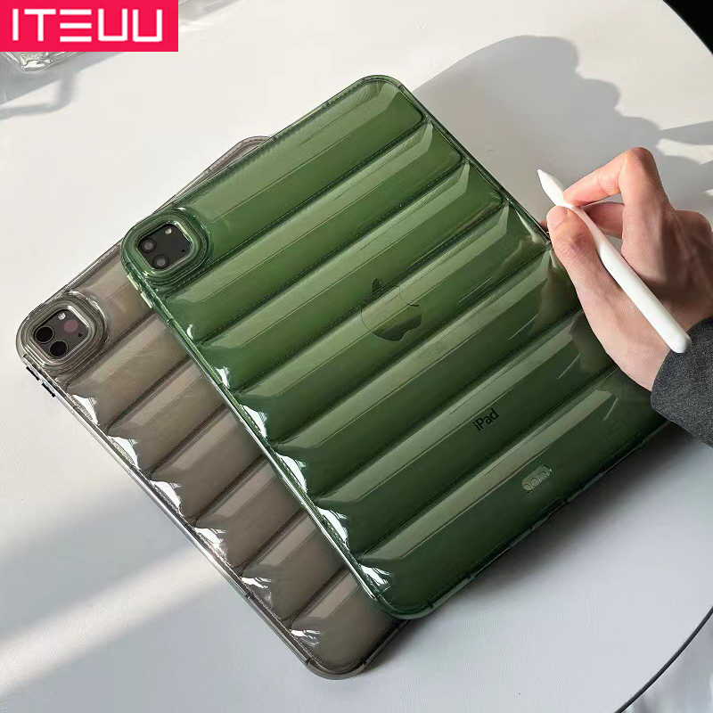 Dawn Jacket Style Tablet Case For iPad 7 8 9 10th 11th 11th Generation Air 3 4 5 Pro 11 12.9 inch Mini 6 Soft Silicone Cover