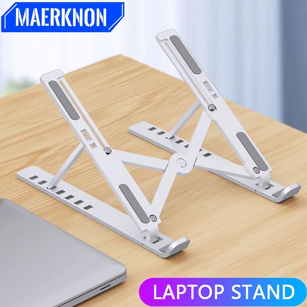 Tragbarer, verstellbarer Laptop-Ständer, universeller faltbarer Tablet-Computer-Stützhalter für MacBook Air, iPad, Tablets, Basiszubehör