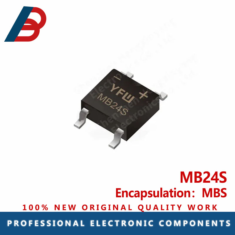 10pcs MB24S Schottky retificador ponte diodo pacote MBS