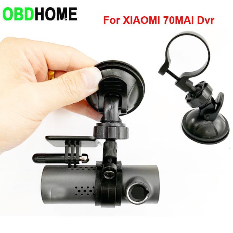 Anti-Rutsch-Gummi-Pad, runde Fix-Halter für XIAOMI 70MAI Dashcam DVR, Saugnapf, Basishalterung, Rückspiegel, Kamerahalterung