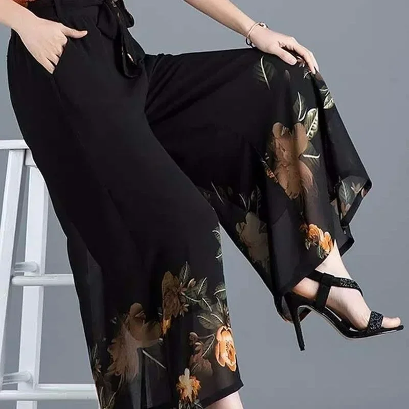 Zwarte 10 Stijl Kan Kiezen Vrouwen Broek Tailleband Vrouwelijke Broek Vegement Femme 2024 Wijde Pijpen Broek Koreaanse Mode Harajuku D30