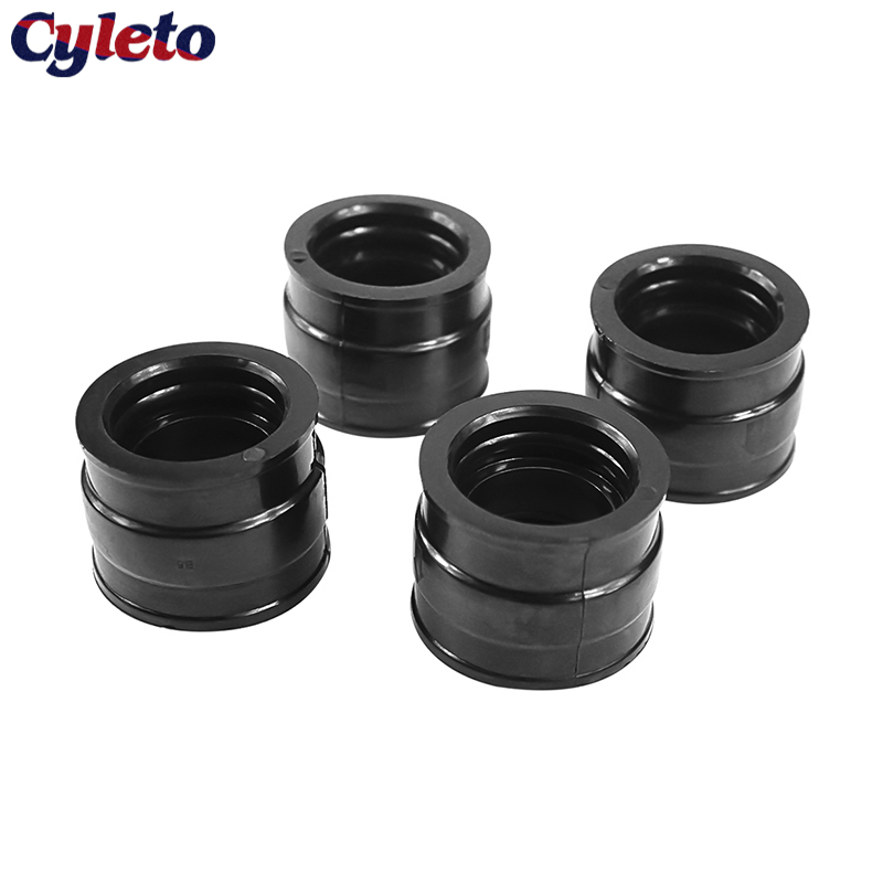 Adaptador de interface do tubo do carburador, 4 unidades, para honda cb650 cb 650 cb650sc rc03 1979 1980 1981 1982