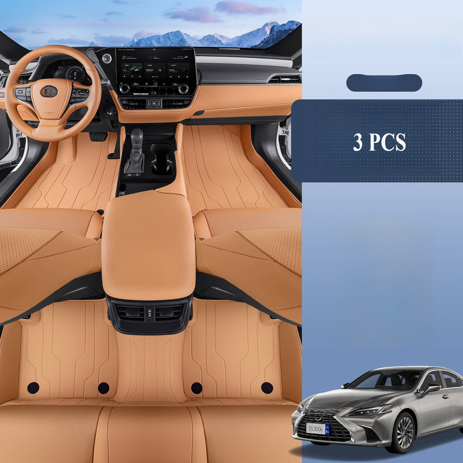 Tapis de sol de voiture personnalisé à couverture complète, pour BYD Atto 3 Dolphin 2023 Seal 2023 Song Plus Sea Lion 07, accessoires d'intérieur