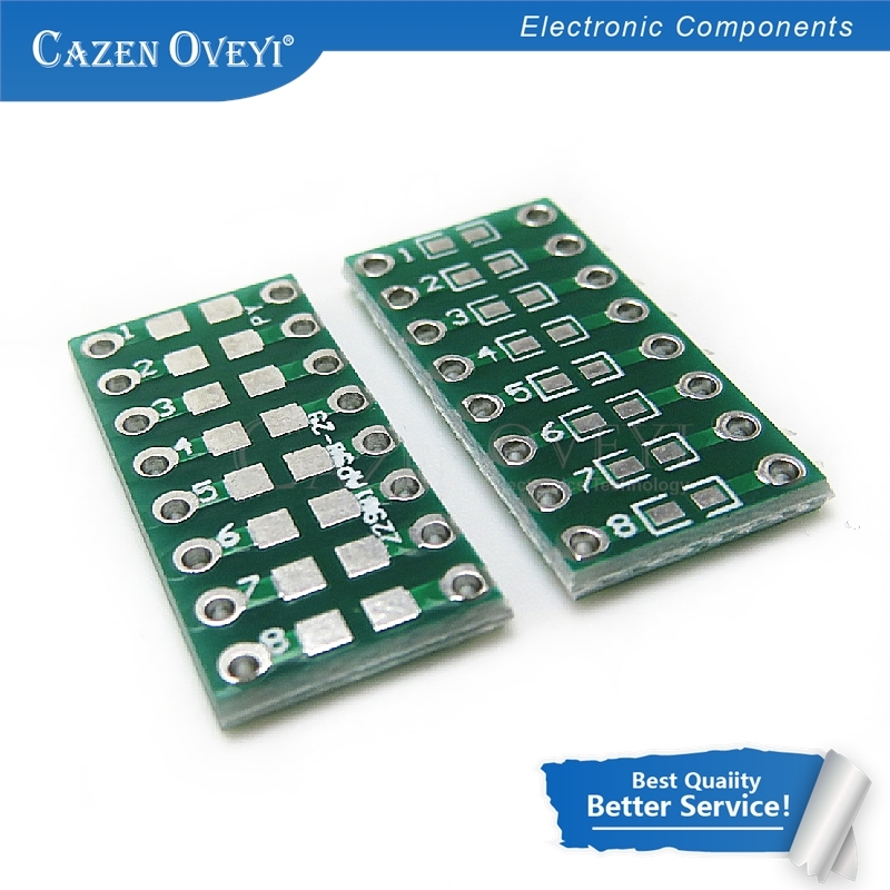 10 stücke/Los 0805 0603 0402 zum Eintauchen der Leiterplatten-Transfer platine Dip-Pin-Board-Pitch-Adapter-Keysets auf Lager