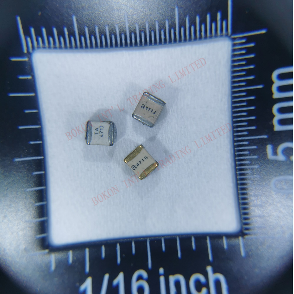 Condensadores multicapa de ruido ESL, 470pF, 200V, a471J, D471, TA471J, a471G RF, cerámica, tamaño 1111, alto Q, bajo ESR