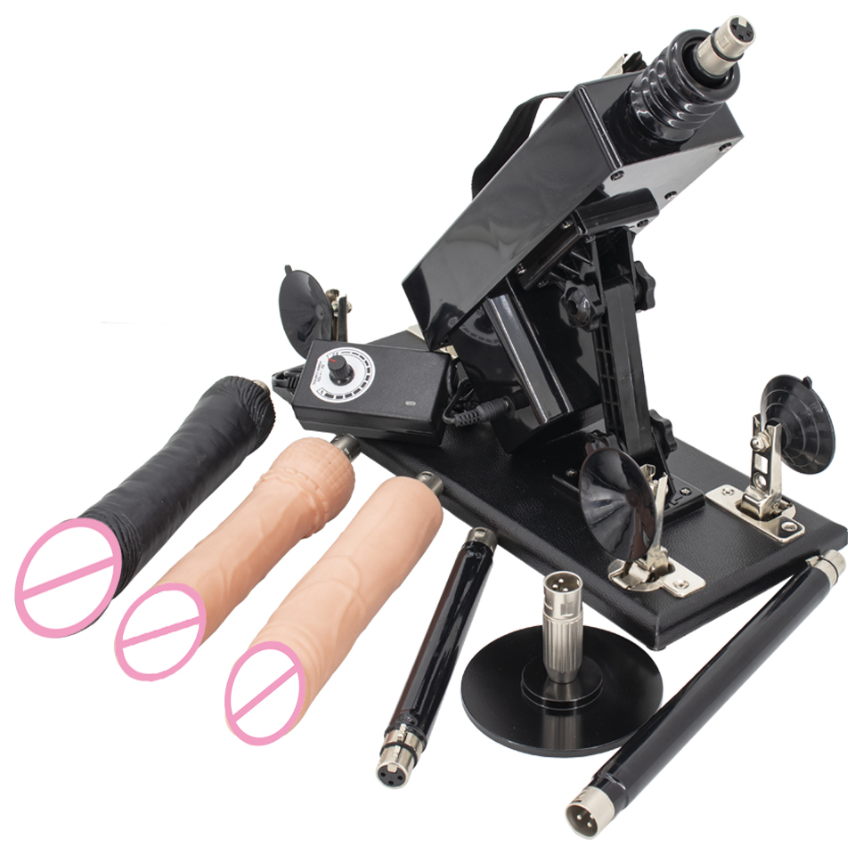 DTSUDU ใหม่ Sex Machine Masturbation ปั๊ม Sex ปืนปรับความเร็วเครื่องชายหญิงของเล่น Sex Machine ปลอม dildo