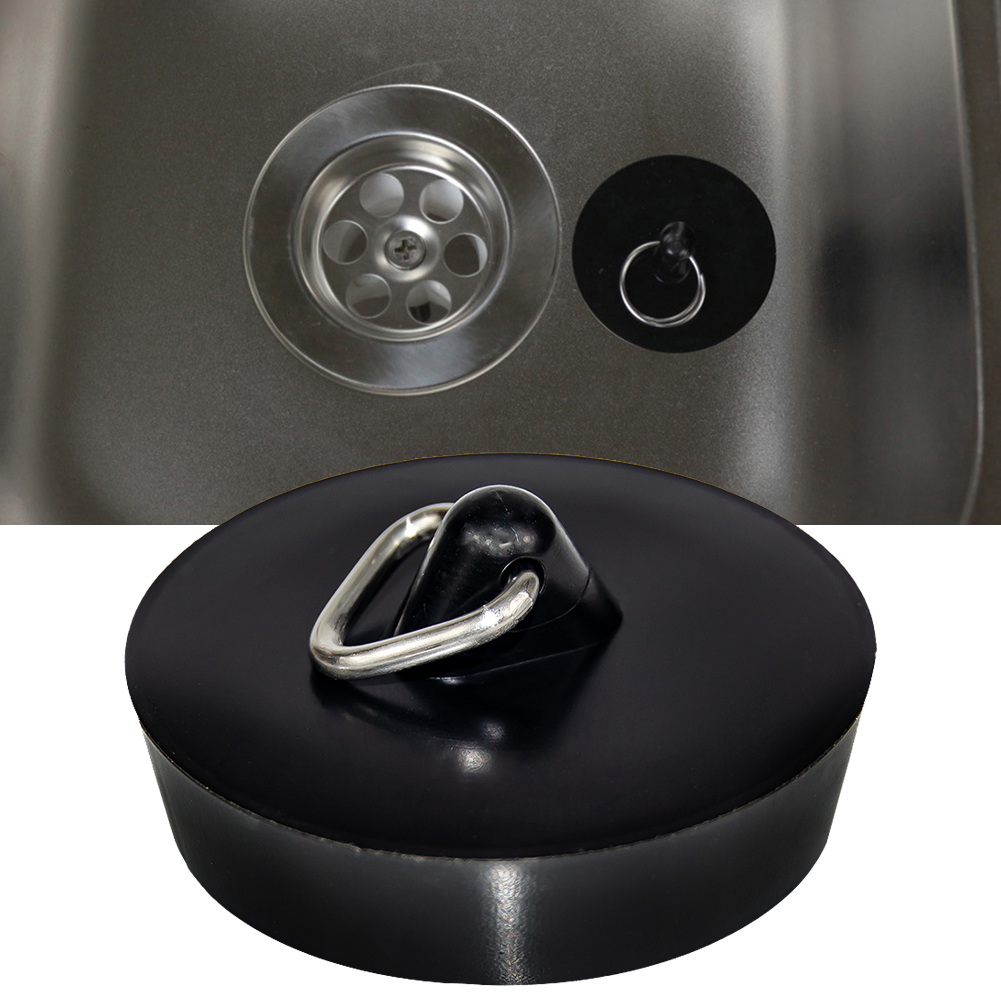 Rubber Drain Stopper Kitchen Rubber Sink Plug Bathroom Floor Drain Plug Stopper Laundry Leakage-proof Plug Bathroom Supplies