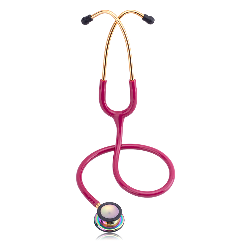 Doppelseitiges Stethoskop, tragbar, professionelles Kardiologie-Stethoskop, medizinische Ausrüstung, Krankenschwester, Arzt, Stethoskop, Equipo Medico