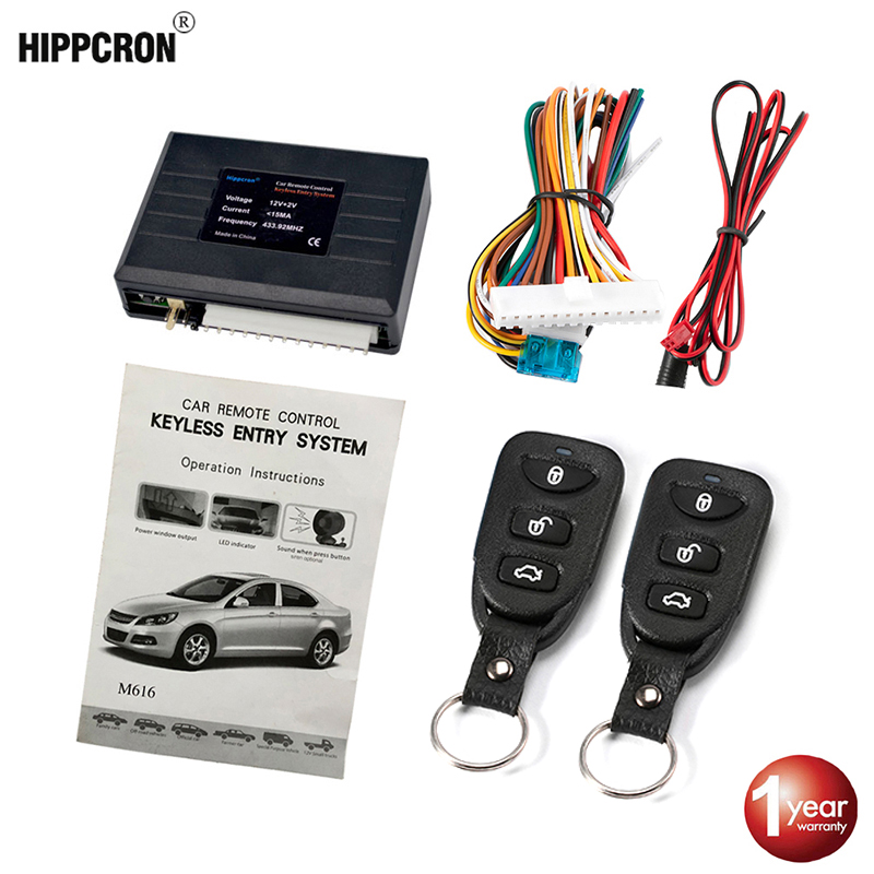 รถรีโมทเซ็นทรัลล็อคประตูระบบ Keyless เซ็นทรัลล็อคด้วยระบบเตือนภัยรถยนต์ Auto Remote Central Kit รีโมทคอนโทรล