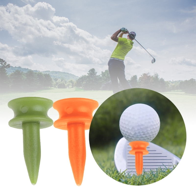 100 pçs golfe step down t plástico curto bola golfe t substituição castelos t 24bd