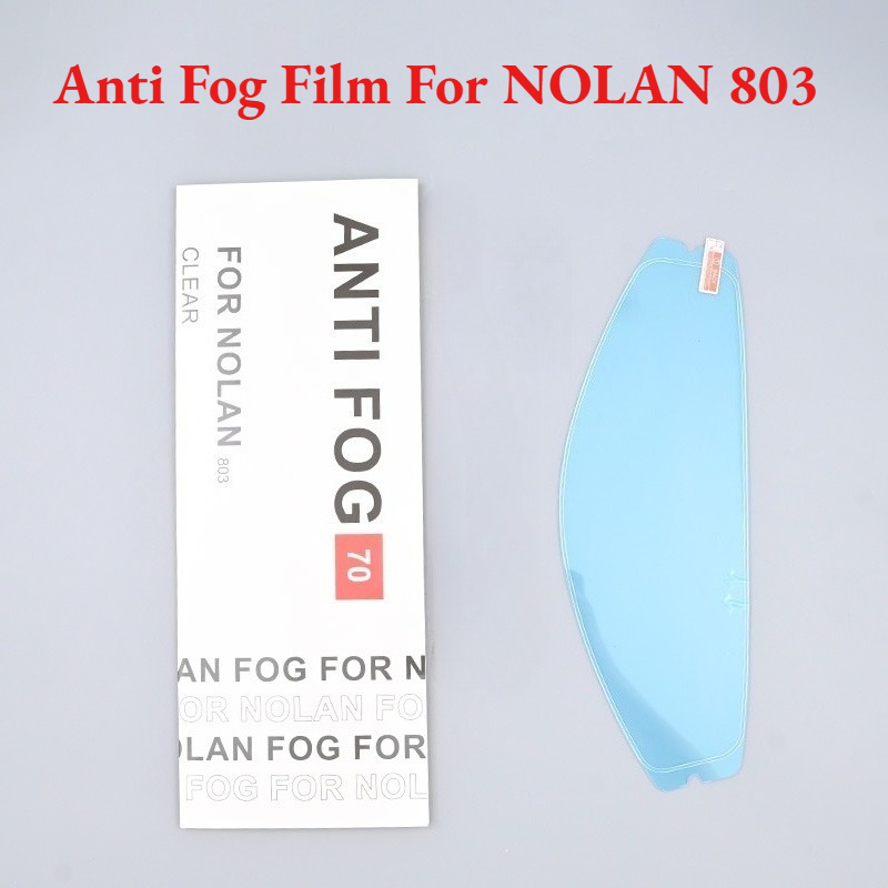 Película Antiembaçante para Capacete de Moto X-lite X-803RS e NOLAN X 803 x-803 x 803 - Adesivo para Viseira