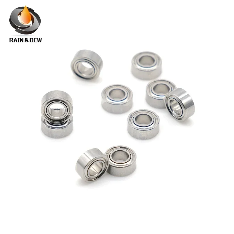 Подшипники 10P: 3x6x2.5 SMR63, 4x7x2.5 SMR74, 5x8x2.5 SMR85, 5x9x3 SMR85, 5x10x4 SMR105, 3x10x4 S623 из нержавеющей стали
