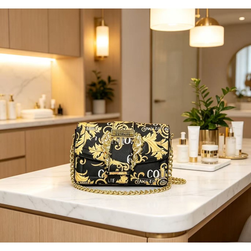 Modische Wickeltasche mit großem Fassungsvermögen, luxuriöse Ledertasche für Damen, Vintage-Umhängetasche, minimalistisches Design, elegant und stilvoll